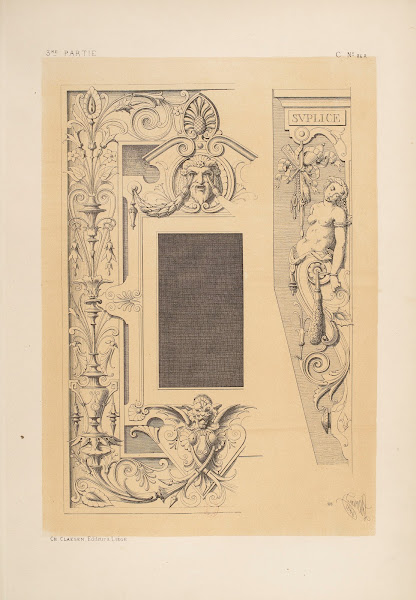 Cadre genre néo grec 1866