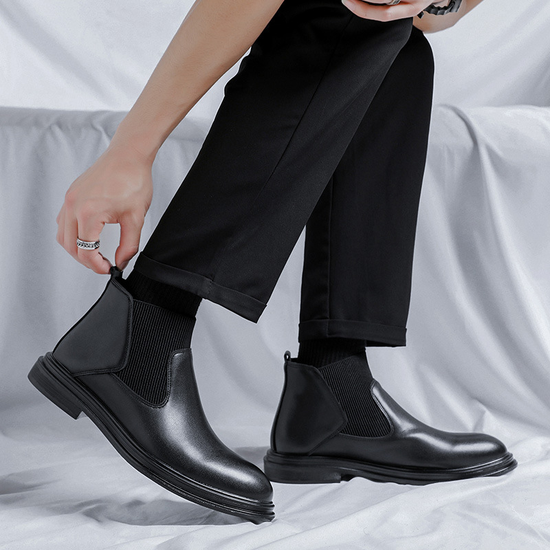 Men's Chelsea Boots 7511-R, mid-cut shaft