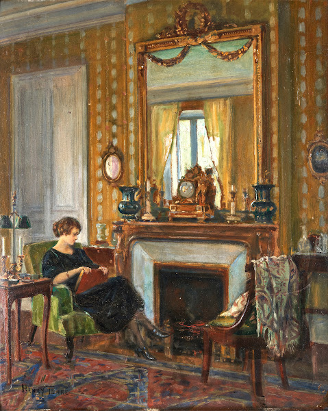 Woman In An Elegant Interior