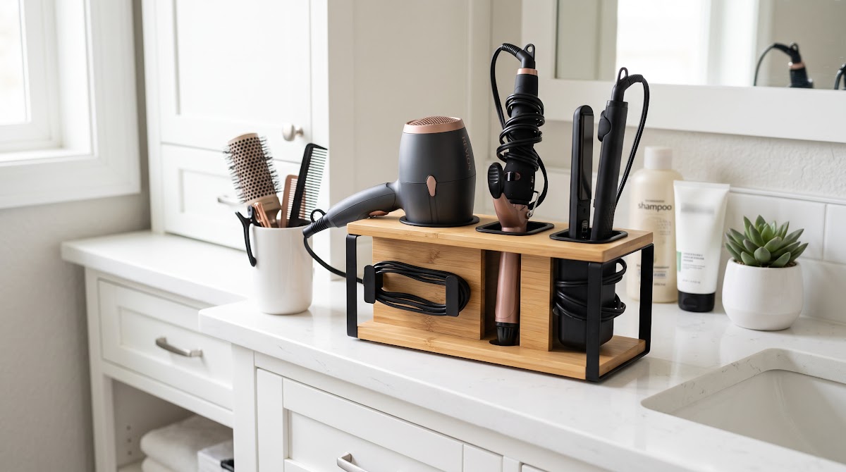 Best Hair Tool Organizers for Bathrooms (2026) - BEST BUDGET — IN CONTEXT