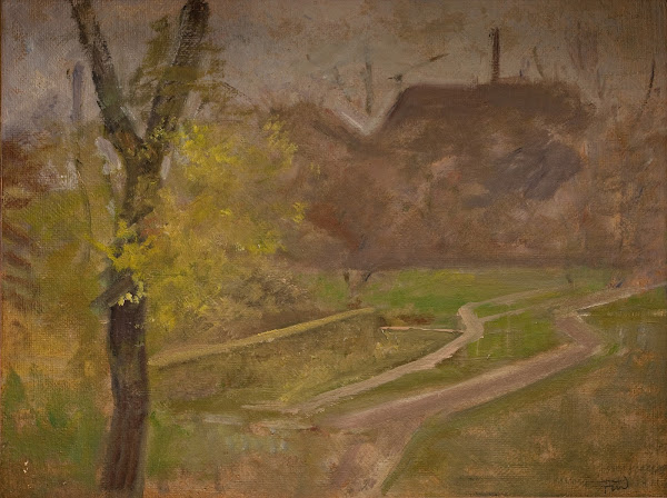 The Garden of Institution des sourds muets 1902