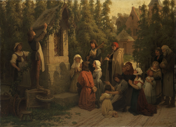 A Prayer before the Hop Harvest 19th century