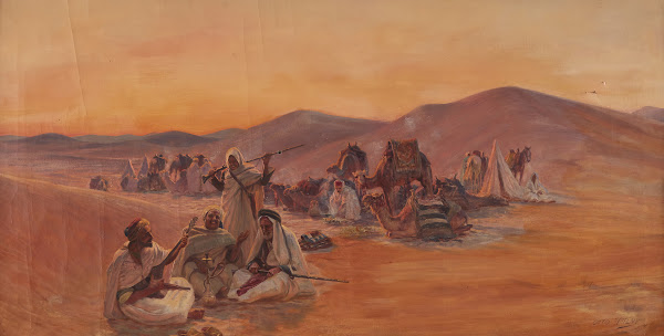 Bedouin Camp circa 1920