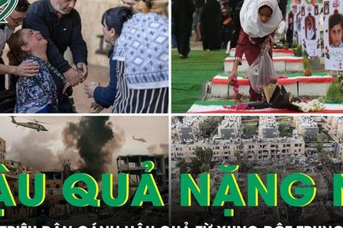 Hàng triệu dân thường gánh hậu quả nặng nề từ xung đột Trung Đông - Báo Sức Khỏe &amp; Đời Sống