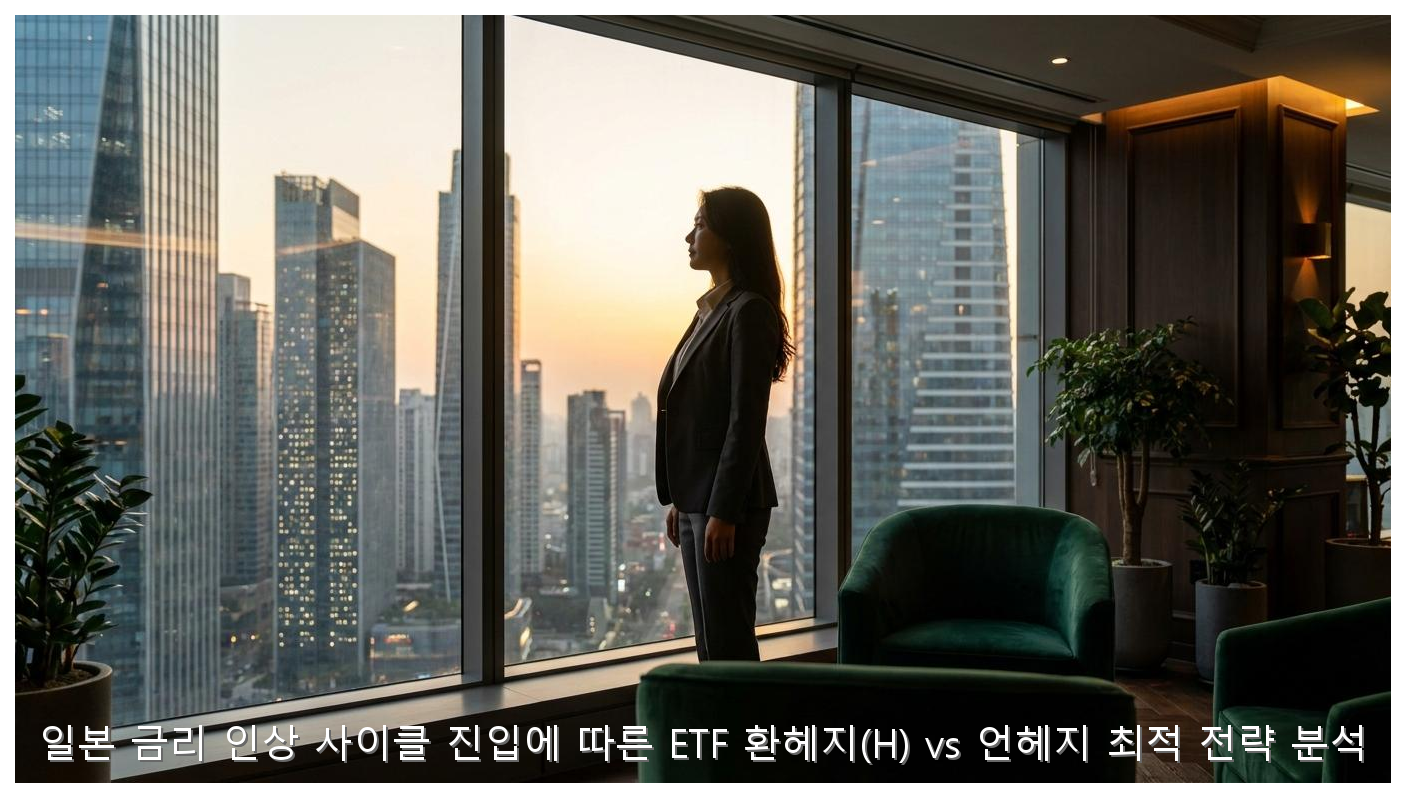 일본 금리 인상기 ETF 환헤지 필승 전략 핵심 안내 및 분석 인포그래픽 (6)