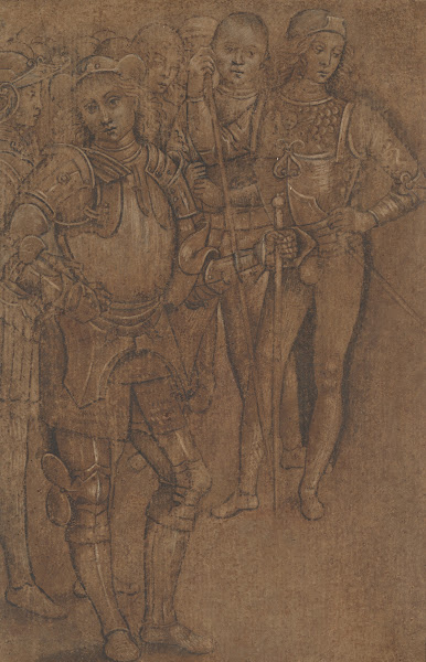 Group of Warriors Standing late 15thearly 16th century
