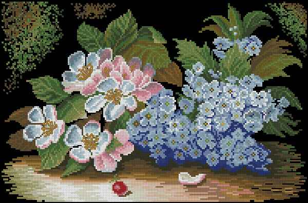 CMP 171478 Lilacs And Apple Blossom