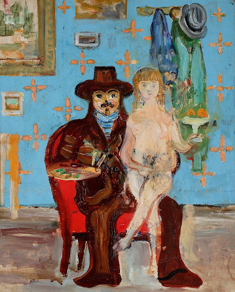 Painter and model 1930
