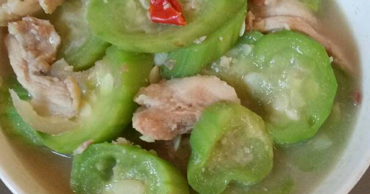 Canh lạc mướp