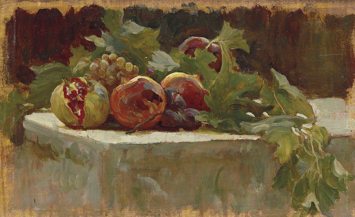 Still Life Study for Clytie circa 1895