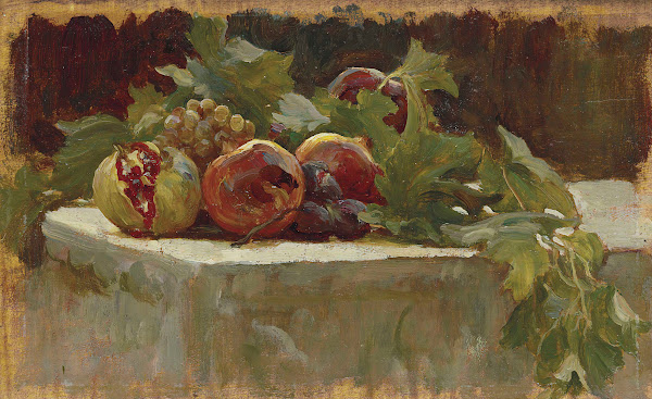 Still Life Study for Clytie circa 1895