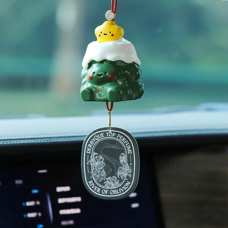 Weihnachtsbaum-Autoduft-Hänger mit Duftplättchen