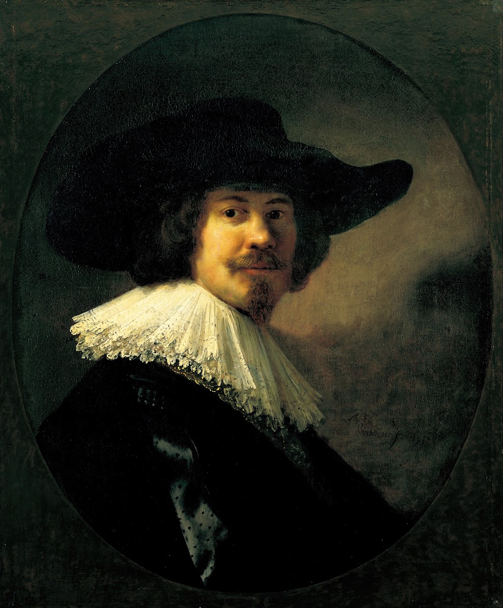 Portrait of a Man in a Broad Brimmed Hat 1635