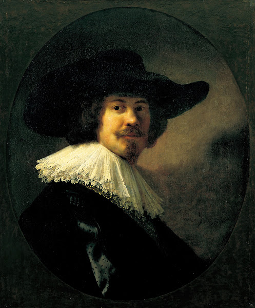 Portrait of a Man in a Broad Brimmed Hat 1635