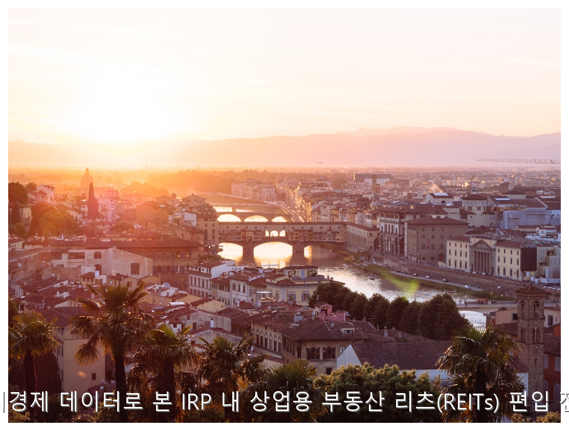2026년 하반기 거시경제 데이터로 본 IRP 내 상업용 부동산 리츠(REITs) 편입 전략 및 수익률 분석 핵심 안내 및 분석 인포그래픽 (4)