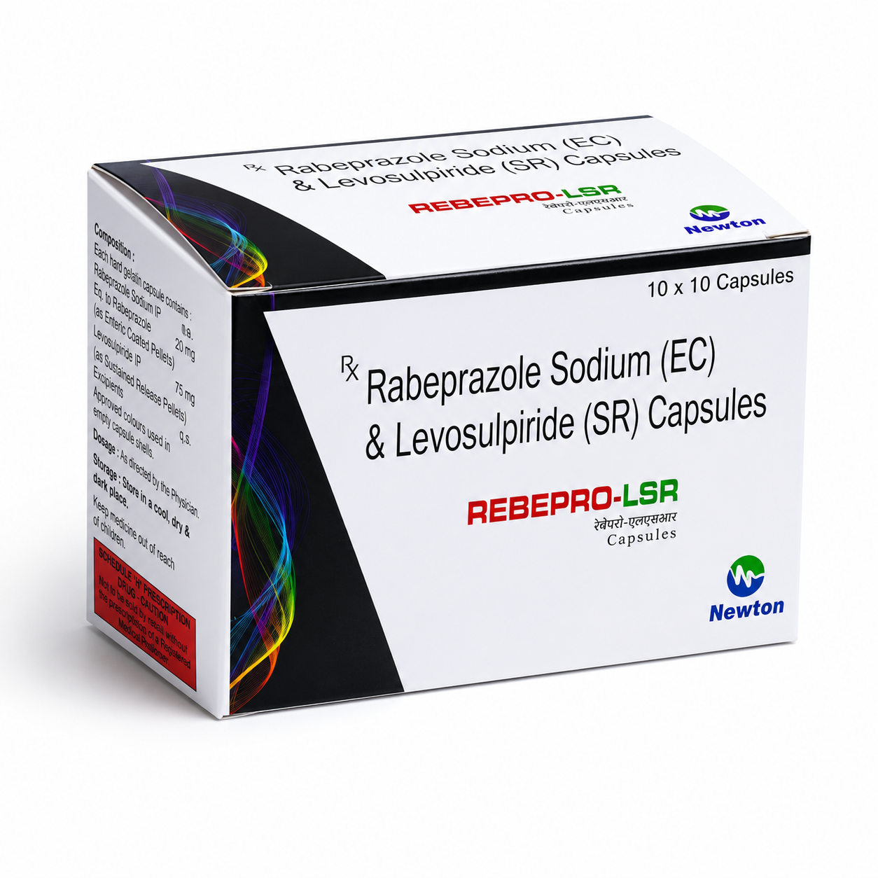 REBEPRO-LSR CAP — Rabeprazole Sodium (20mg)+Levosulpiride (75mg)