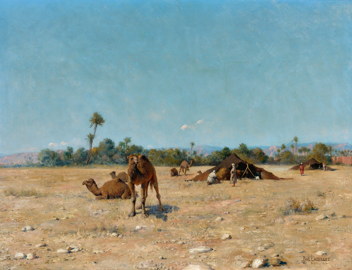 Bedouin Camp Biskra 1890