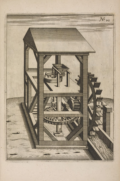 Fig XLIII Hydromylos sive aquaria mola 1662