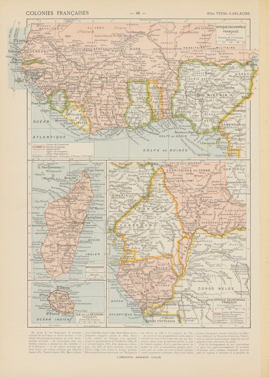 Colonies Françaises 1913