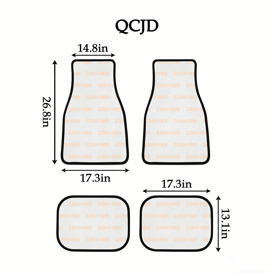 Car Floor Mats 4-Piece Set