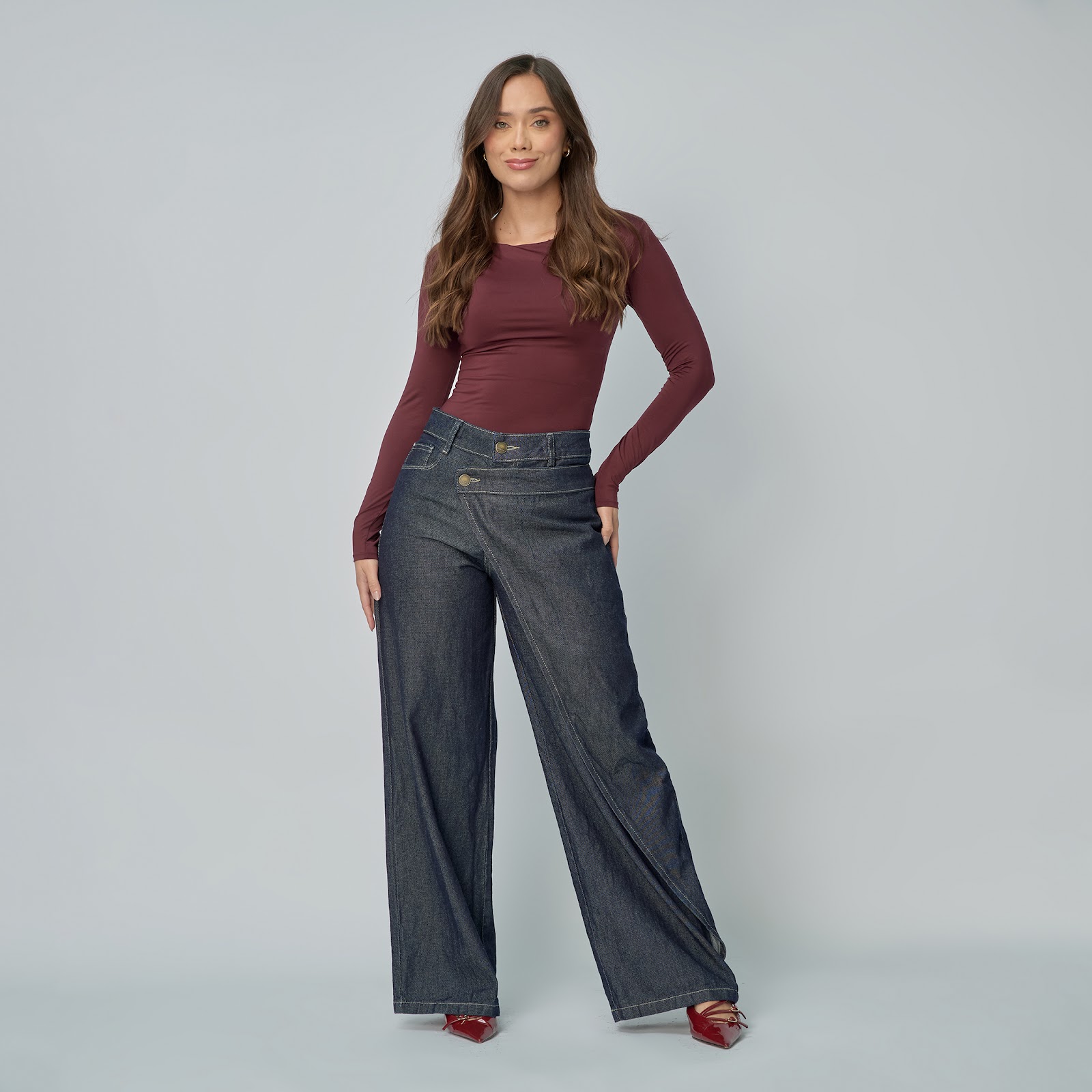 Jean Wide Leg Dama