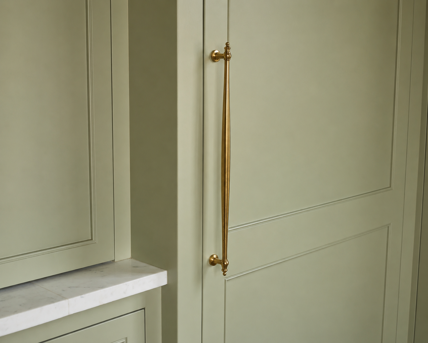 DGP Painting crew refinishing cabinets