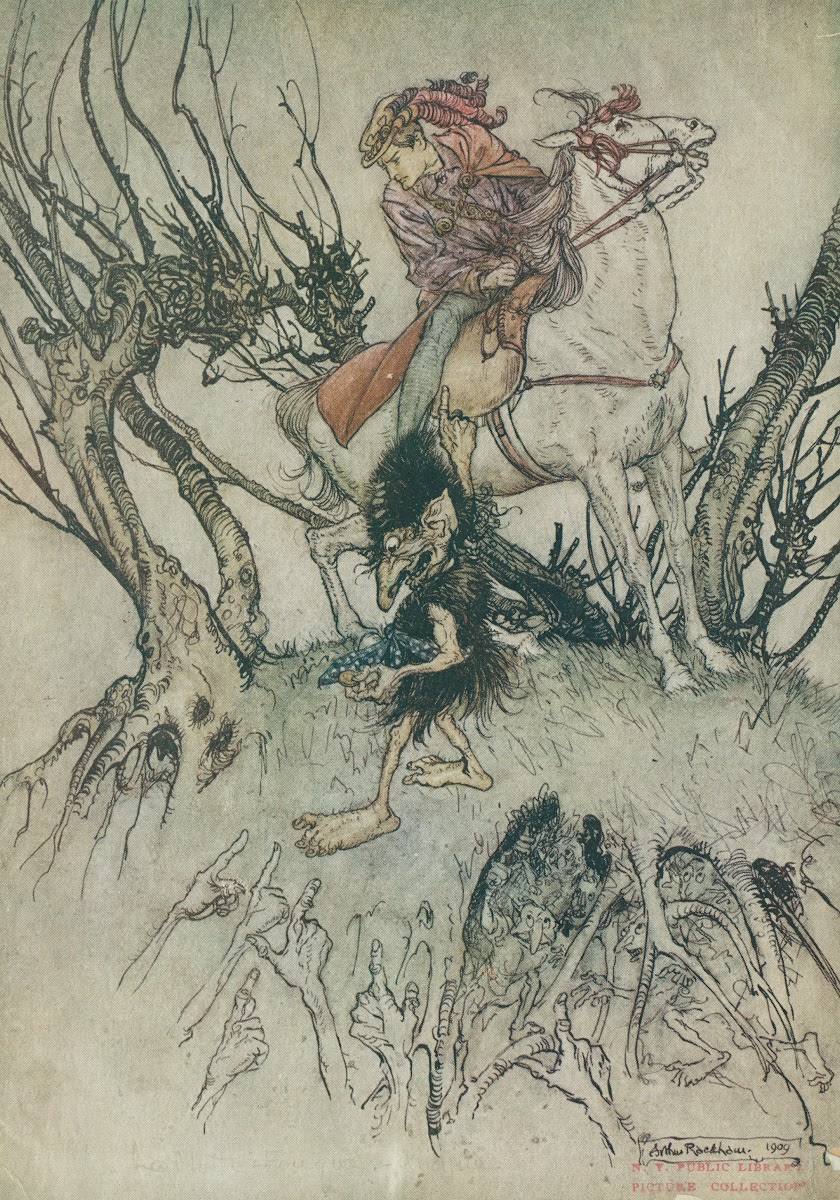 At length they all pointed their stained fingers at me 1912