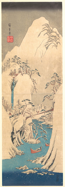 Snowy Gorge 19th century