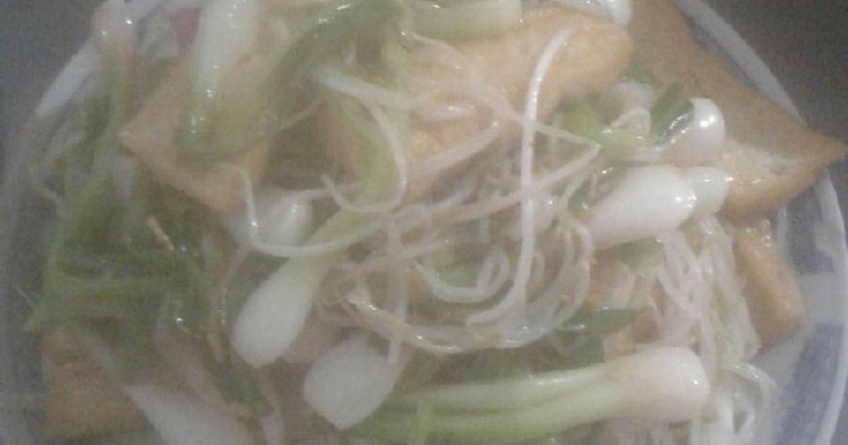 Đậu khuôn xào hành non