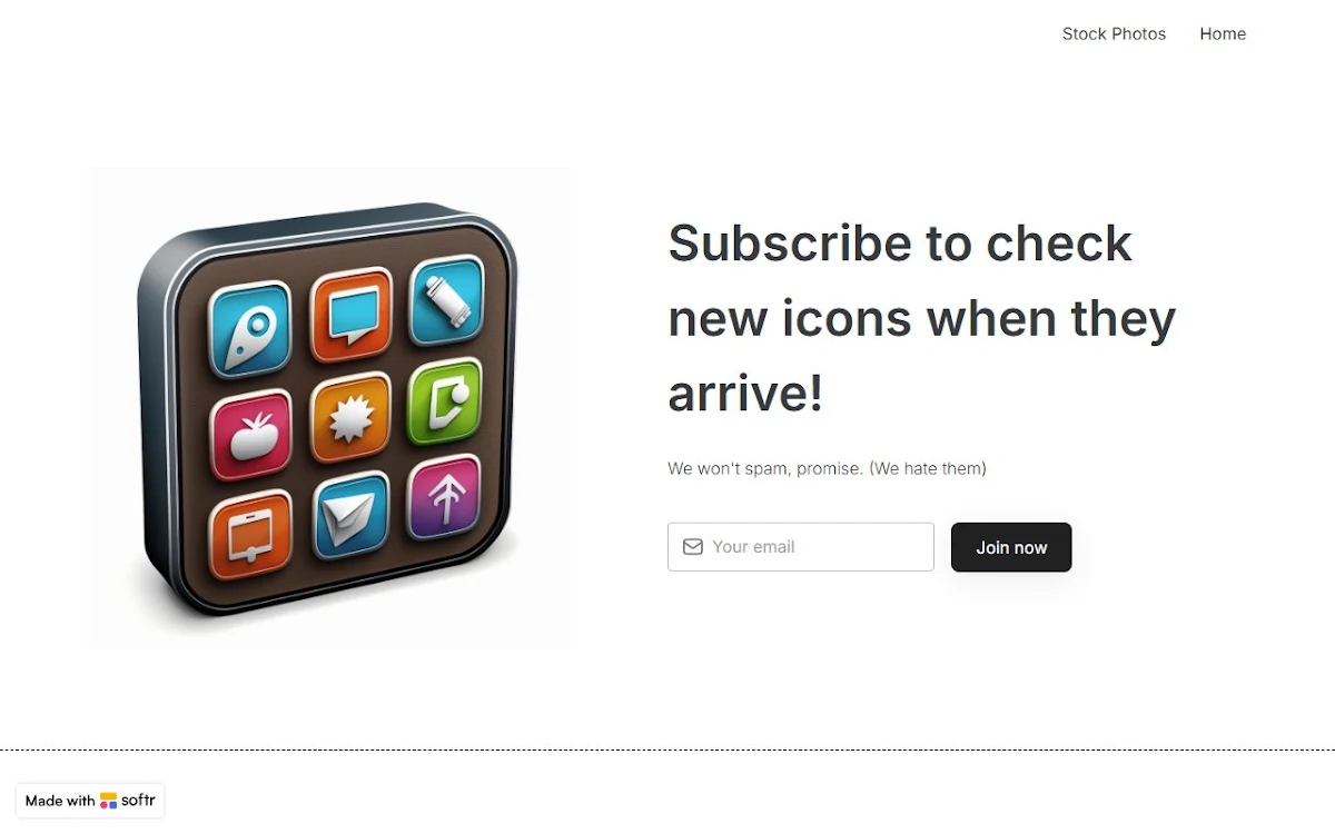 Captura de Icon Maker