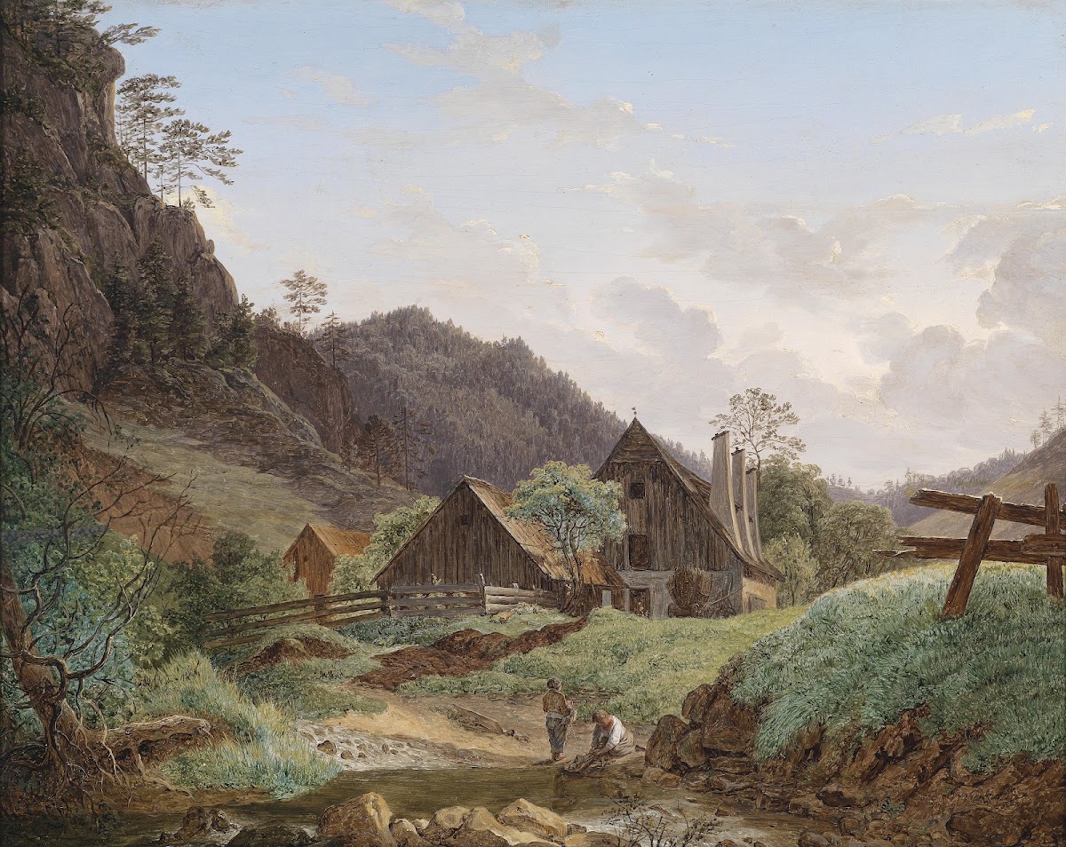 Eisenhammer in Gutenstein 1832