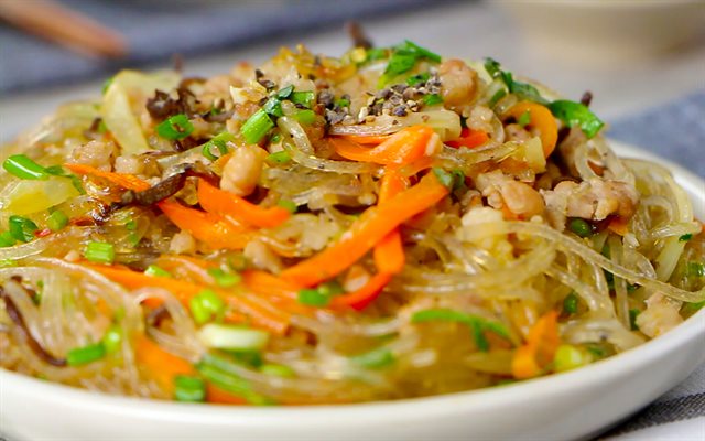 Miến Xào Thịt Bằm