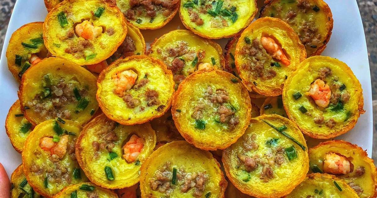 Bánh khọt tôm thịt