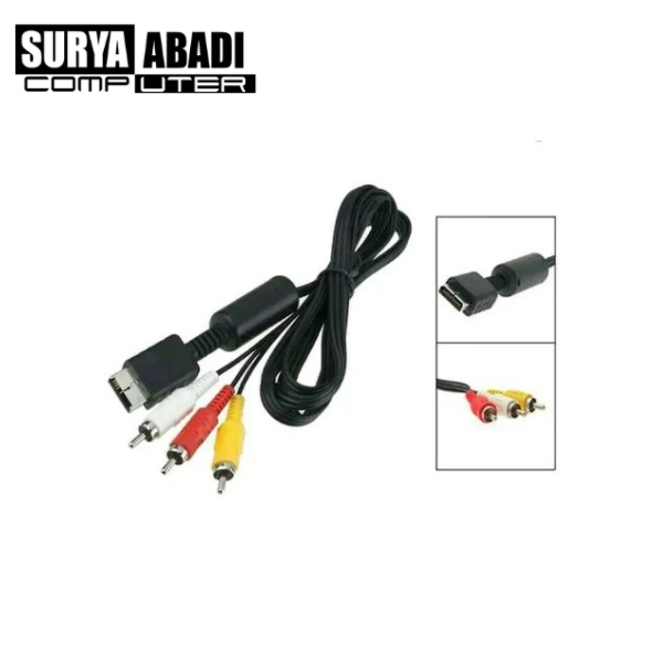 KABEL AV KOMPONEN PLAYSTATION ORIGINAL