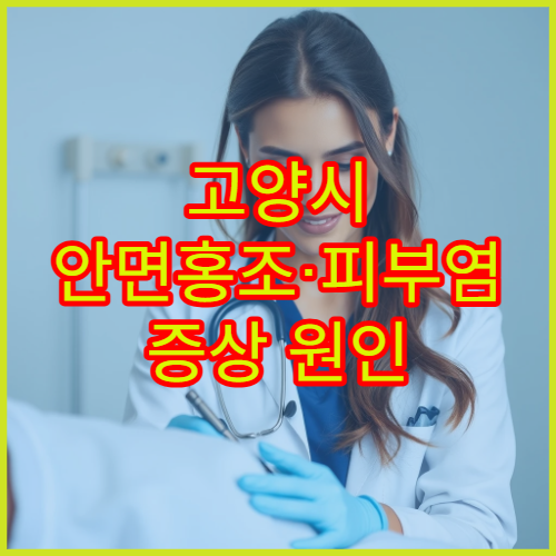 고양시 안면홍조·피부염 증상 원인 분석과 치료 병원 정보