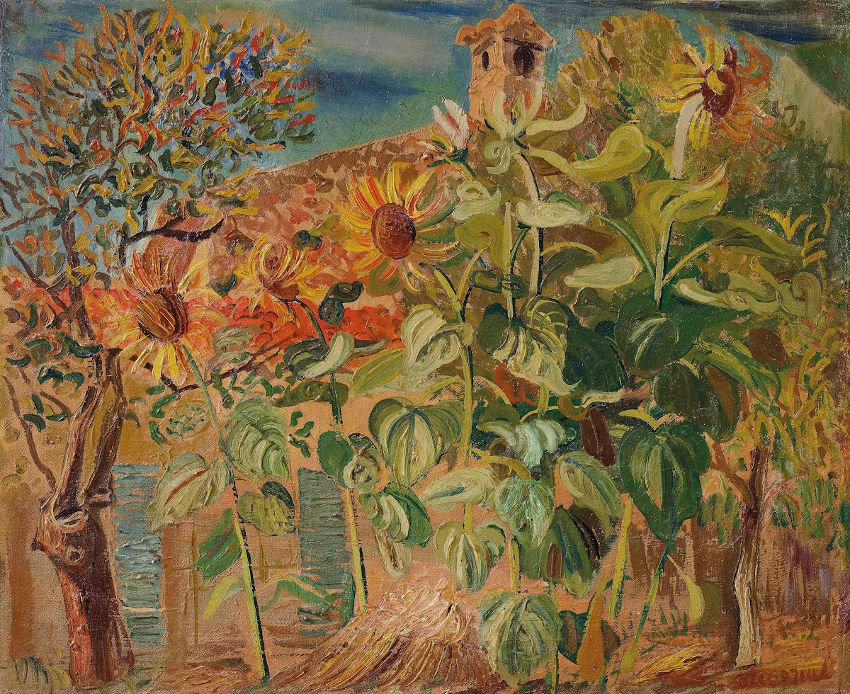Sunflowers circa 1930