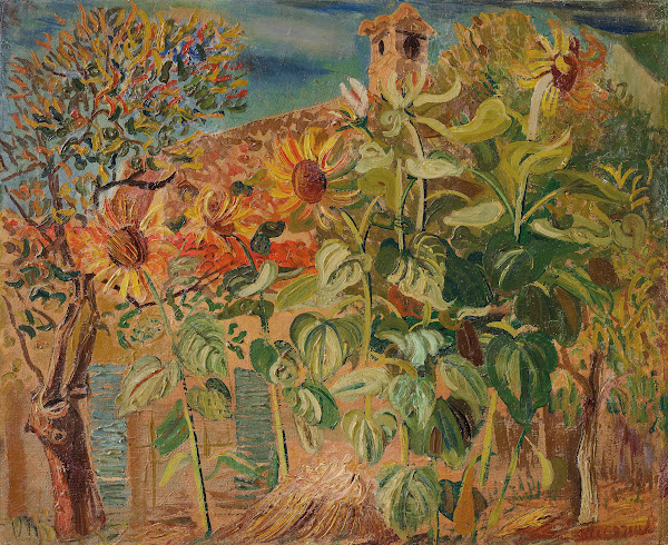 Sunflowers circa 1930