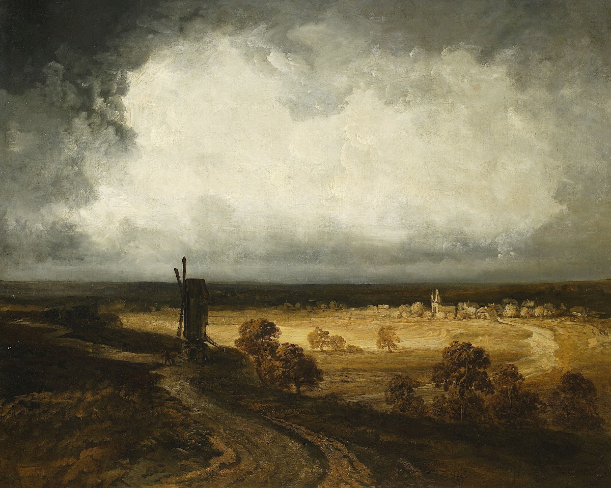 Windmills at Montmartre 1820 1830