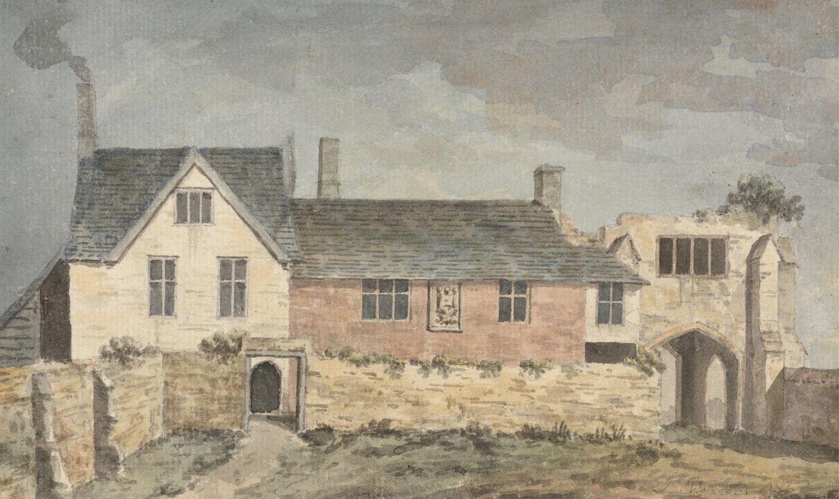 Inside of Castle Gate Taunton Somerset 1752