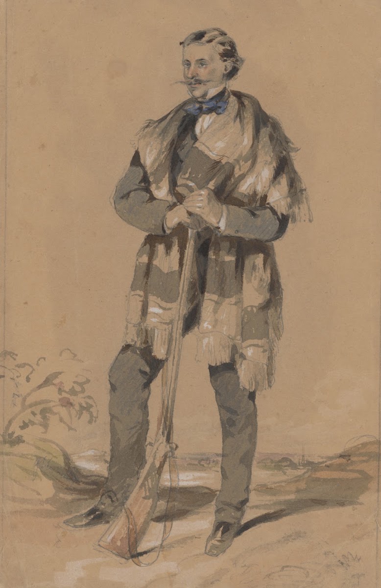 Man with a Rifle between 1855 and 1860