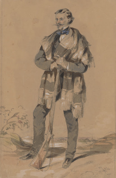 Man with a Rifle between 1855 and 1860