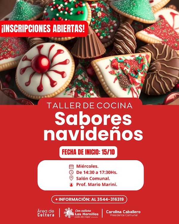 TALLER DE COCINA Sabores navideños