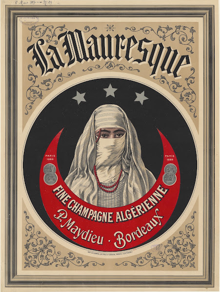 La Mauresque fine champagne algérienne 1890