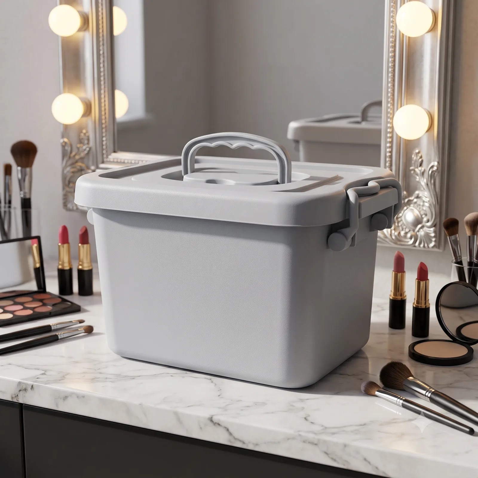 Caja Organizadora Con Manija 5l