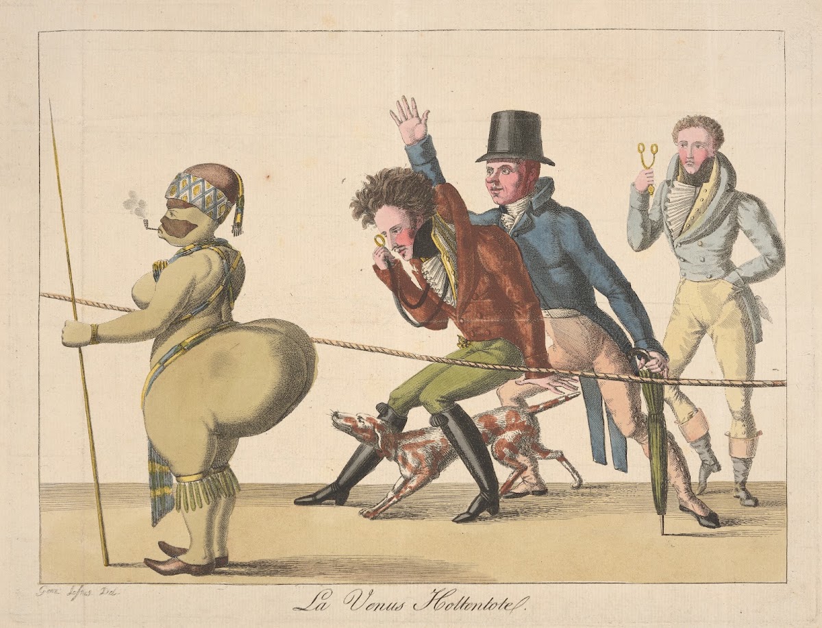 The Hottentot Venus 1814