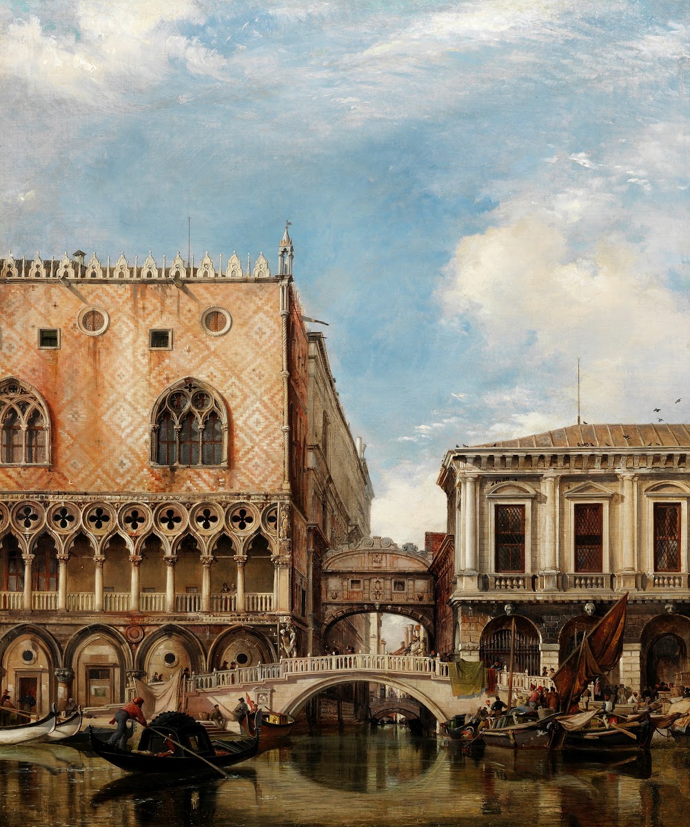 Bridge of Sighs Venice 1858