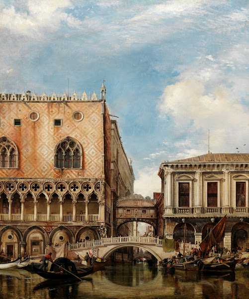 Bridge of Sighs Venice 1858