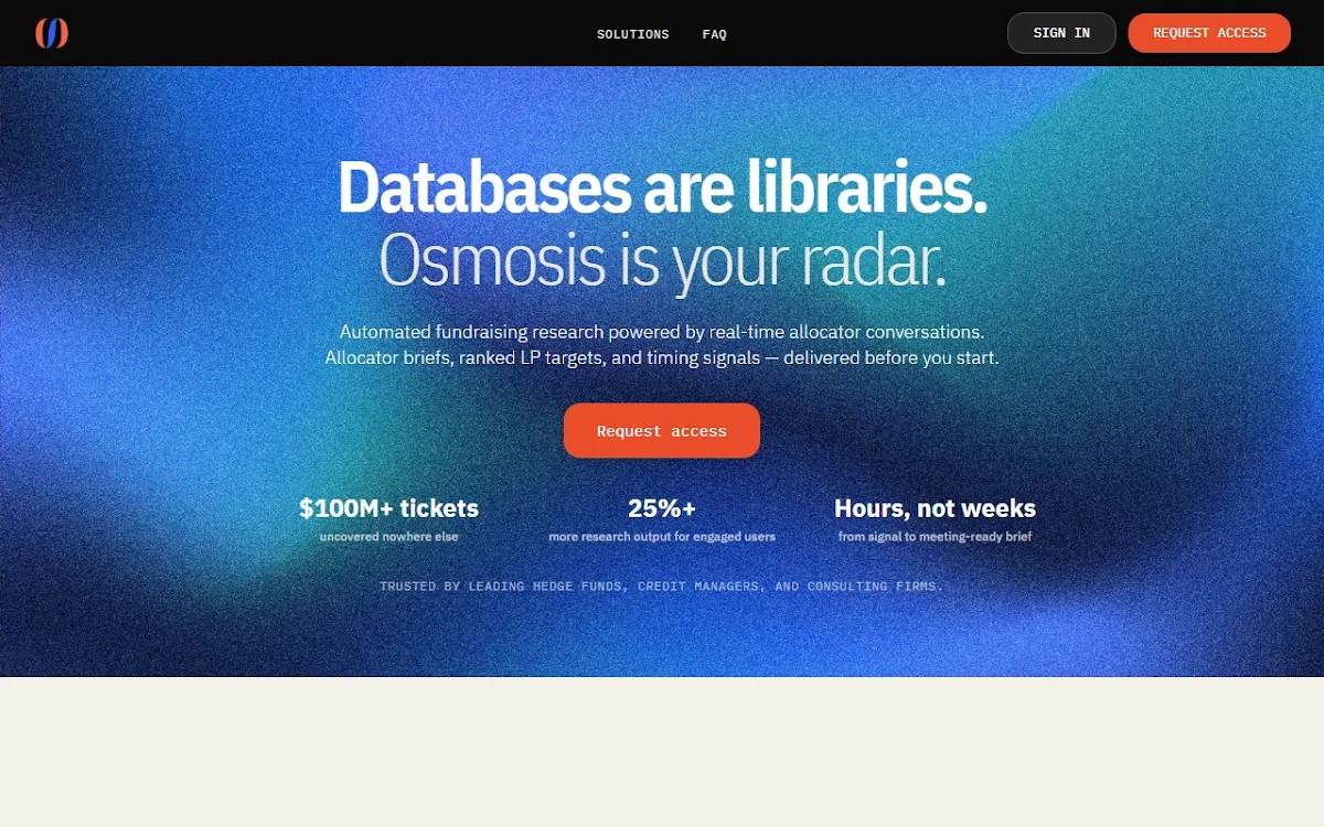Captura de Osmosis.fm