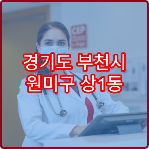 경기도 부천시 원미구 상1동 설날 명절 연휴 당직 약국 아파트 단지 주변 휴일지킴이 약국