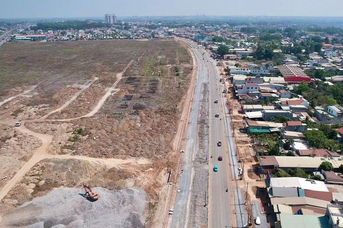 Đại lộ nghìn tỷ ở Long Thành tăng tốc, mở rộng không gian đô thị sân bay - Báo Xây Dựng